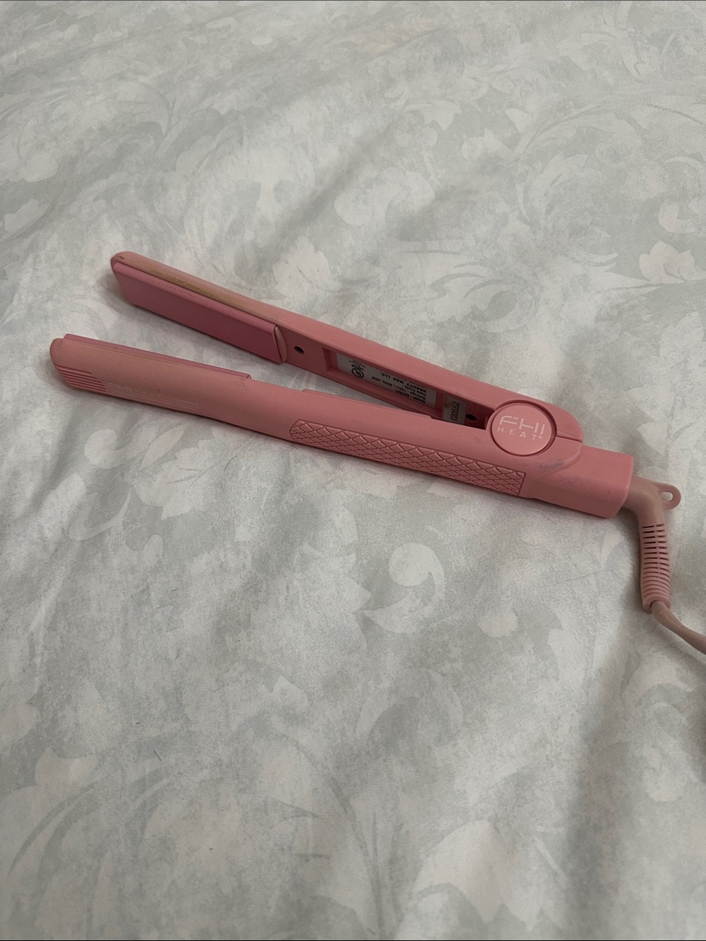 CHI Pink Ceramic Hair Straightener - Compact Styling Iron